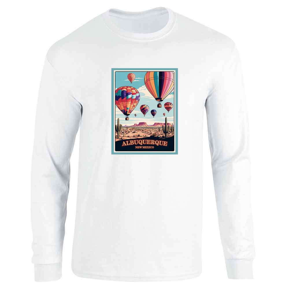 New Mexico Albuquerque Balloon Festival Desert II Long Sleeve