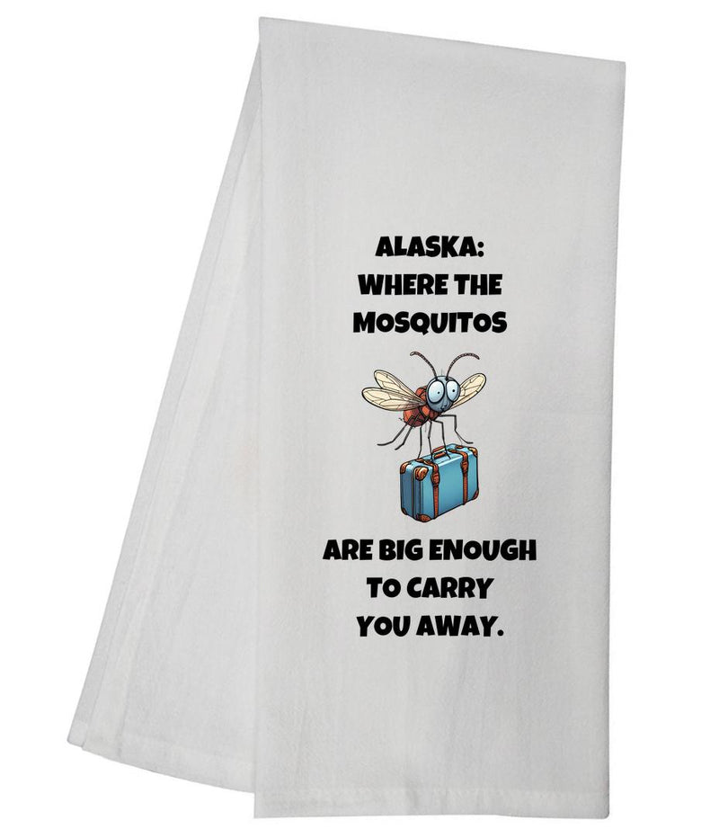 Alaska Mosquitos  Tea Towel GGTT1404