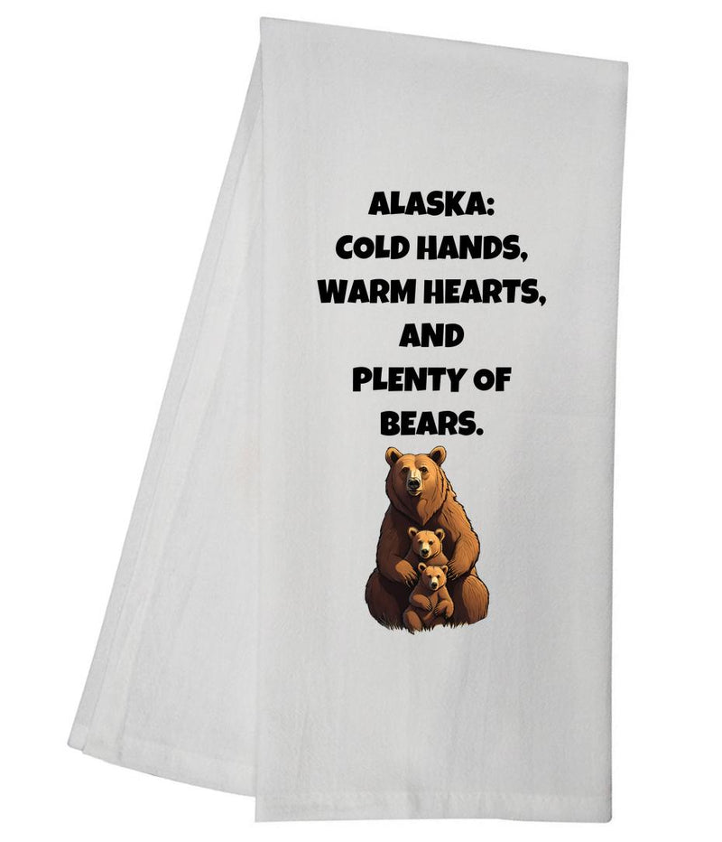 Alaska Plenty Of Bears Tea Towel GGTT1406