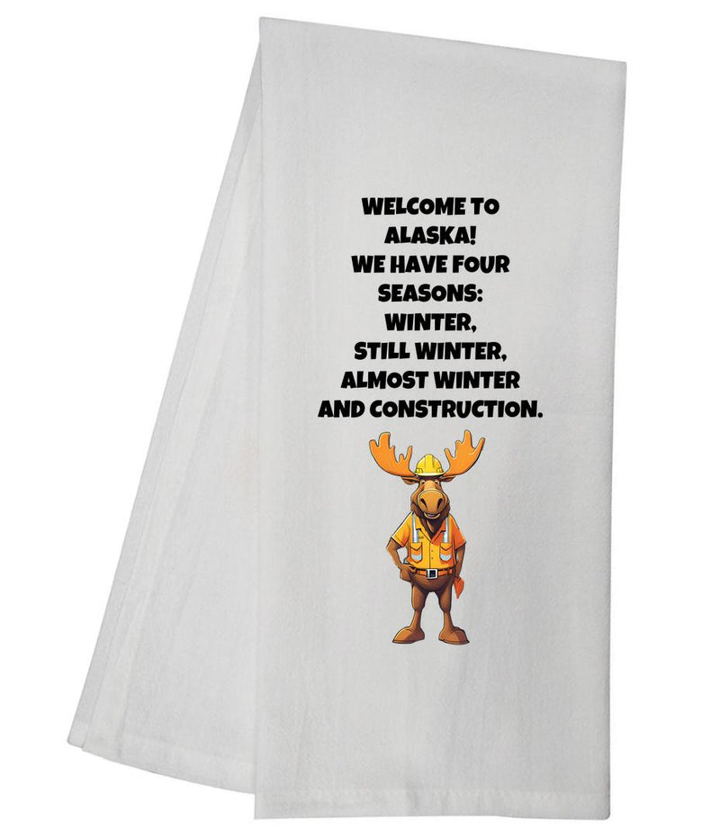 Welcome To Alaska Tea Towel GGTT1407