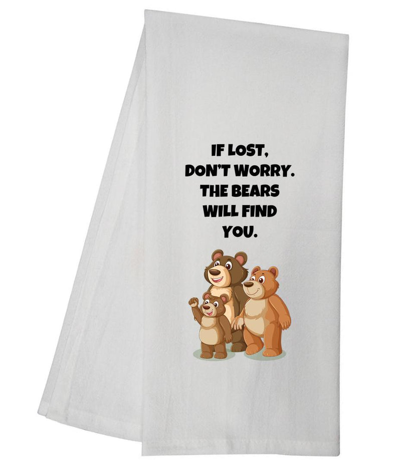 If Lost Bears Tea Towel GGTT1408