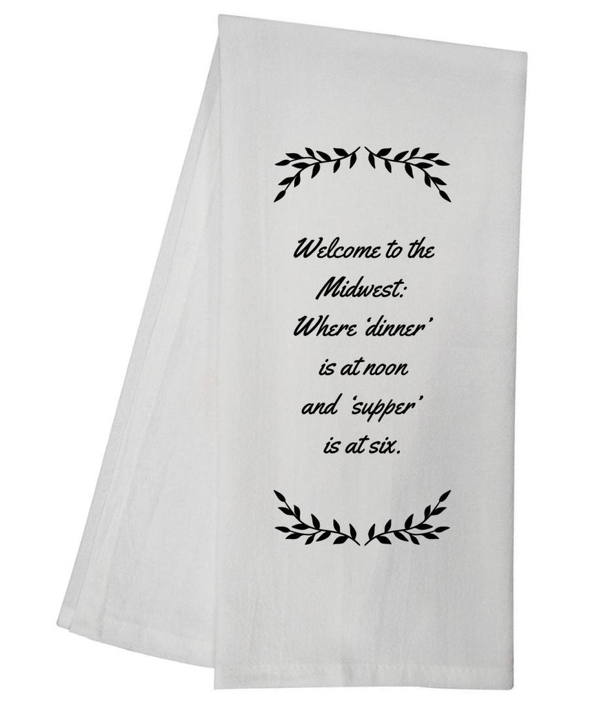 Midwest Dinner Supper Tea Towel GGTT1431