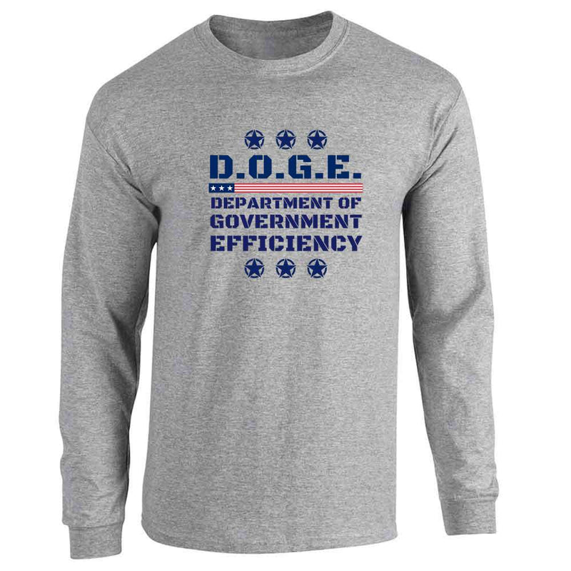 Donald Trump DOGE Black Ops Red White Blue Long Sleeve