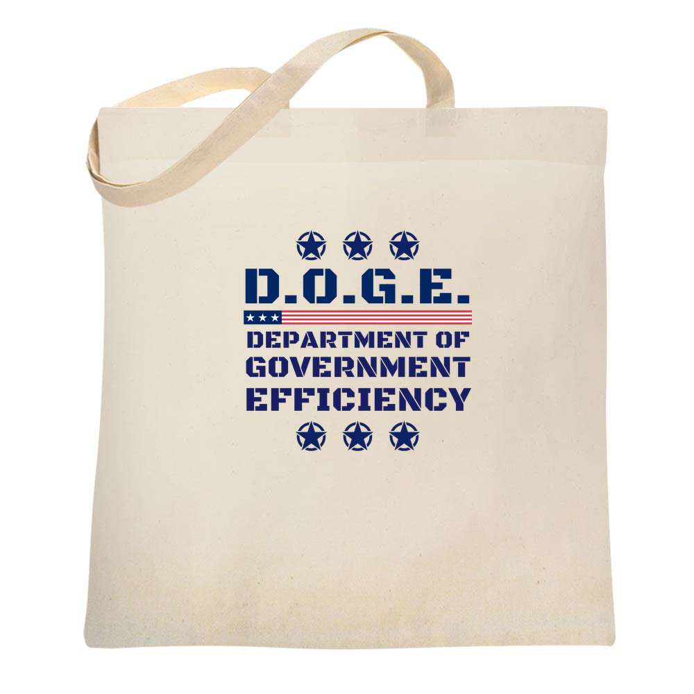 Donald Trump DOGE Black Ops Red White Blue Tote Bag