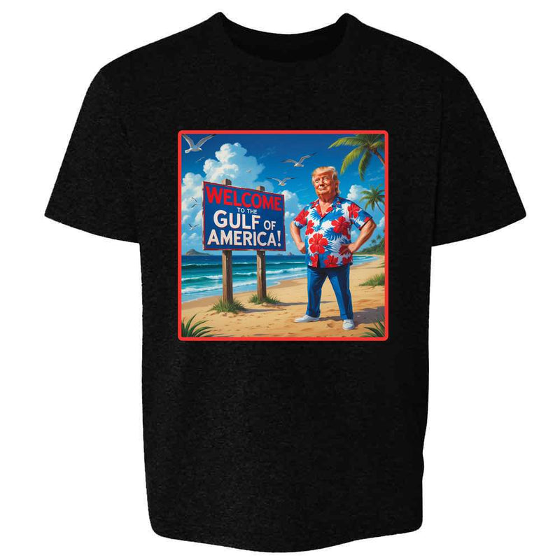 Donald Trump Welcome To The Gulf Of America Kids & Youth Tee