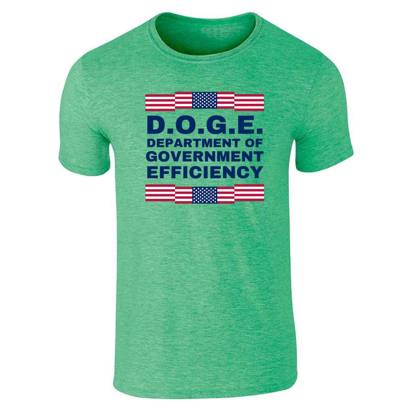 Donald Trump DOGE Flag Banner Patriotic Unisex Tee