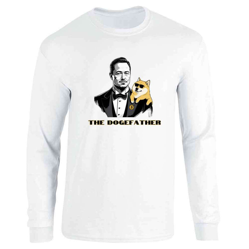 DOGE The Dogefather Shiba Inu Long Sleeve
