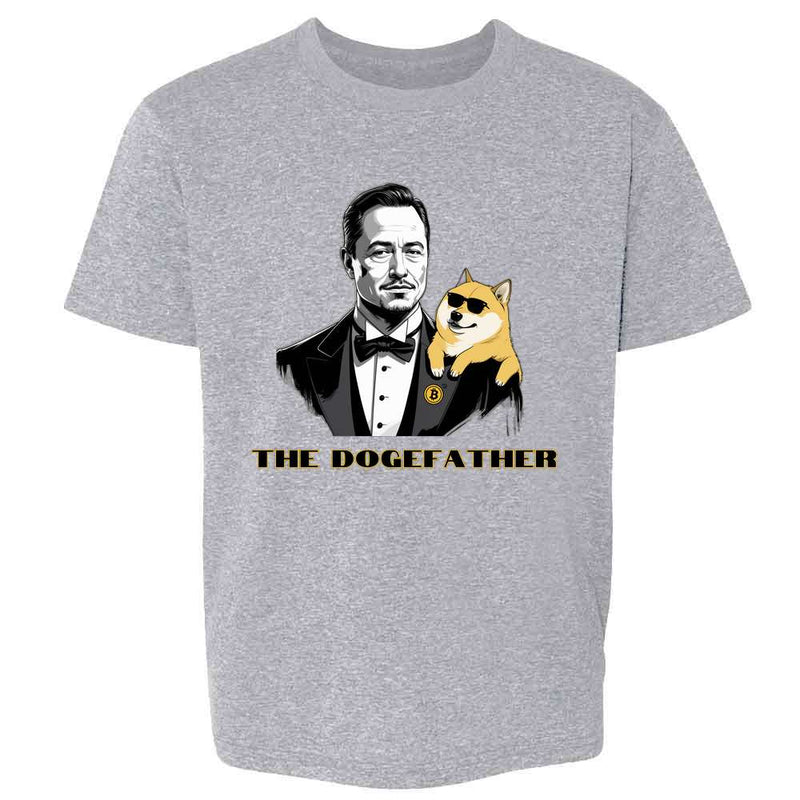 DOGE The Dogefather Shiba Inu Kids & Youth Tee