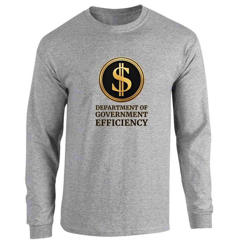 Donald Trump DOGE Department Government Efficiency Long Sleeve