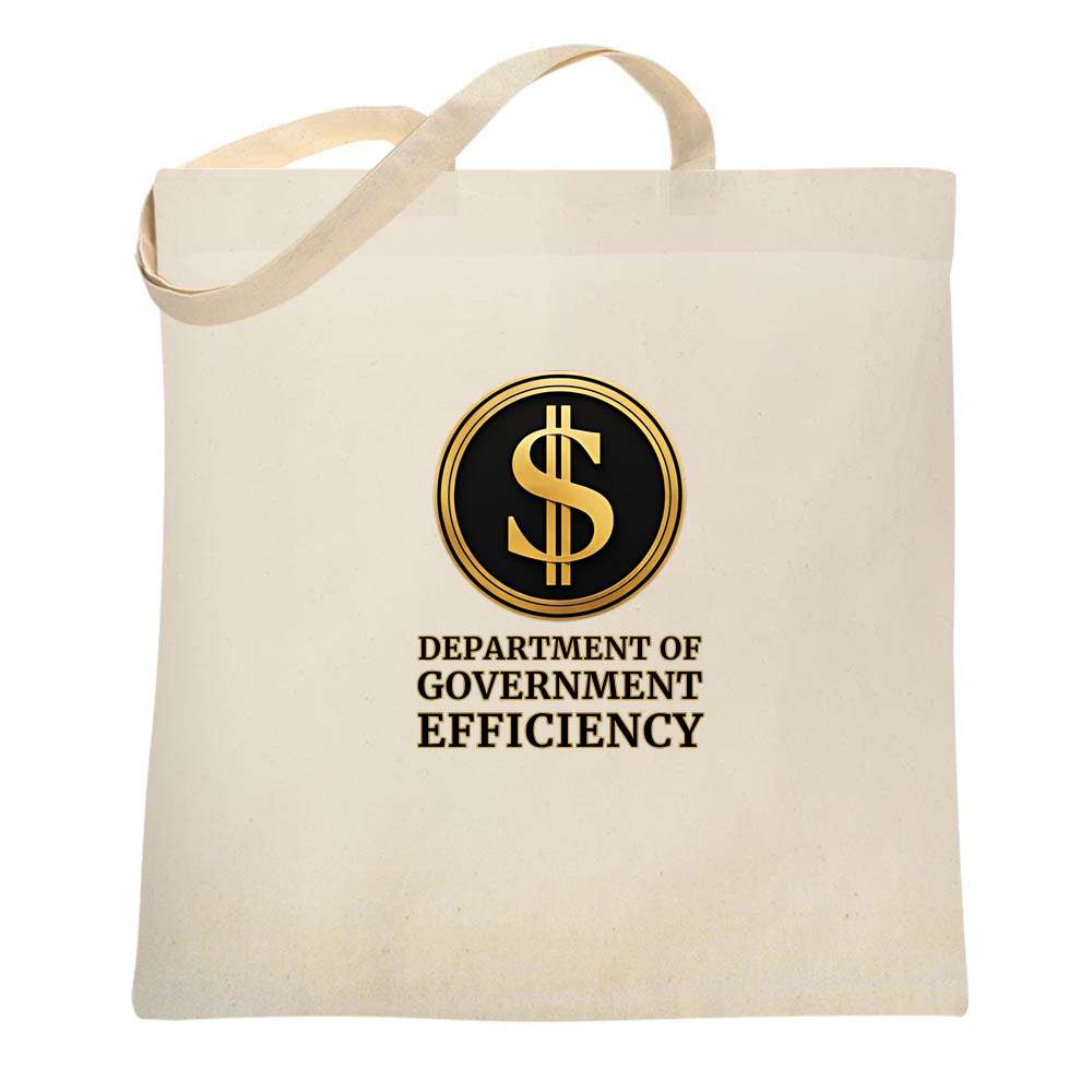 Donald Trump DOGE Department Government Efficiency Tote Bag