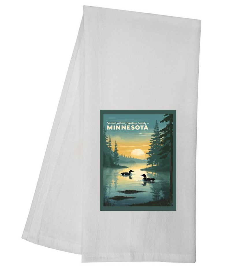 Minnesota Serene Waters Tea Towel GGTT1447