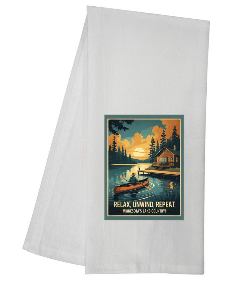Minnesota Lake Country Tea Towel GGTT1449