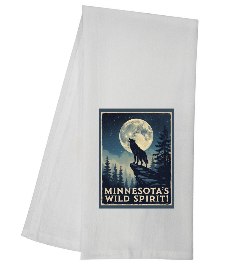 Minnesota Wild Spirit Tea Towel GGTT1454