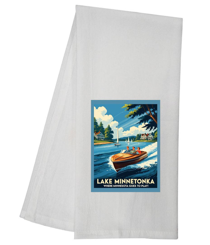 Minnesota Lake Minnetonka Tea Towel GGTT1455