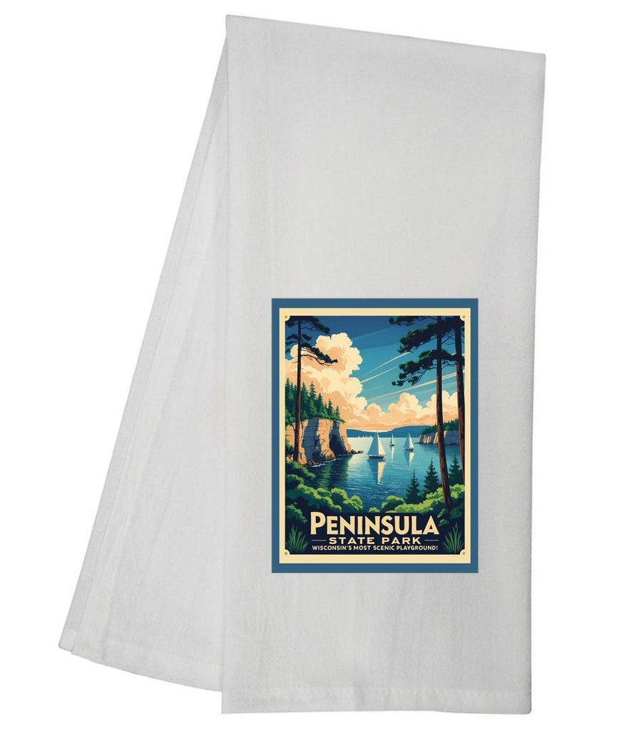Wisconsin Peninsula State Park Tea Towel GGTT1466