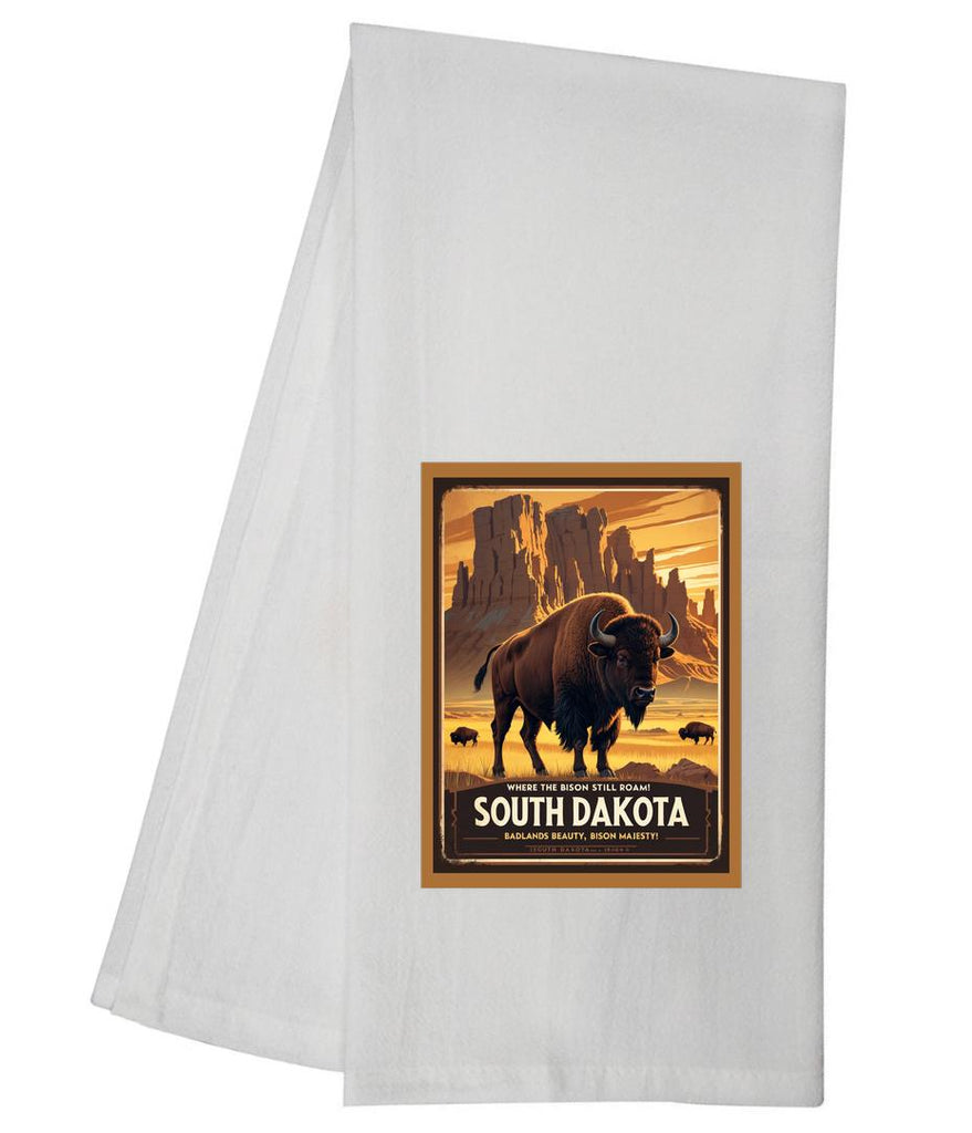 South Dakota Badlands Beauty Tea Towel GGTT1469