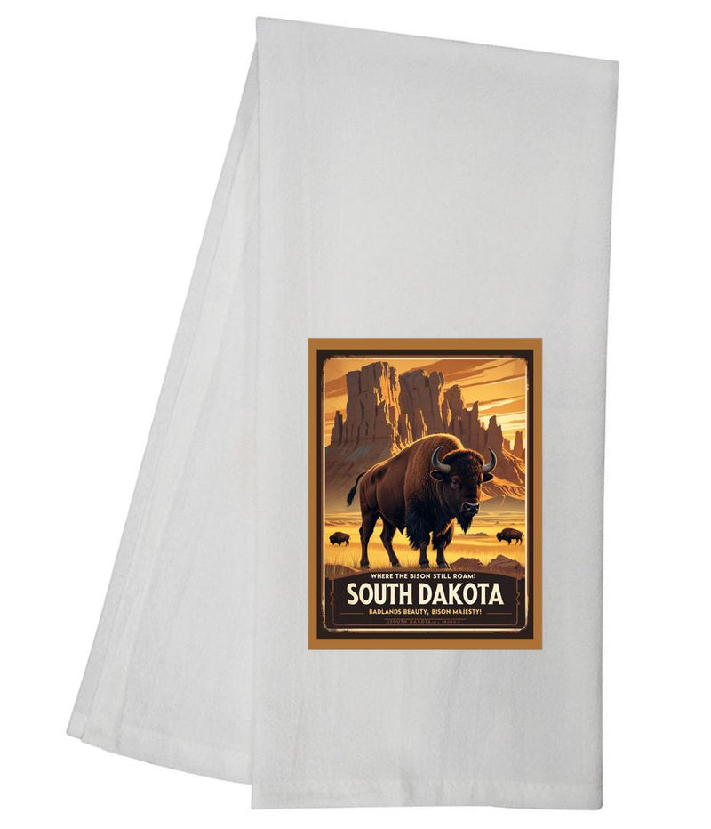South Dakota Badlands Beauty Tea Towel GGTT1469