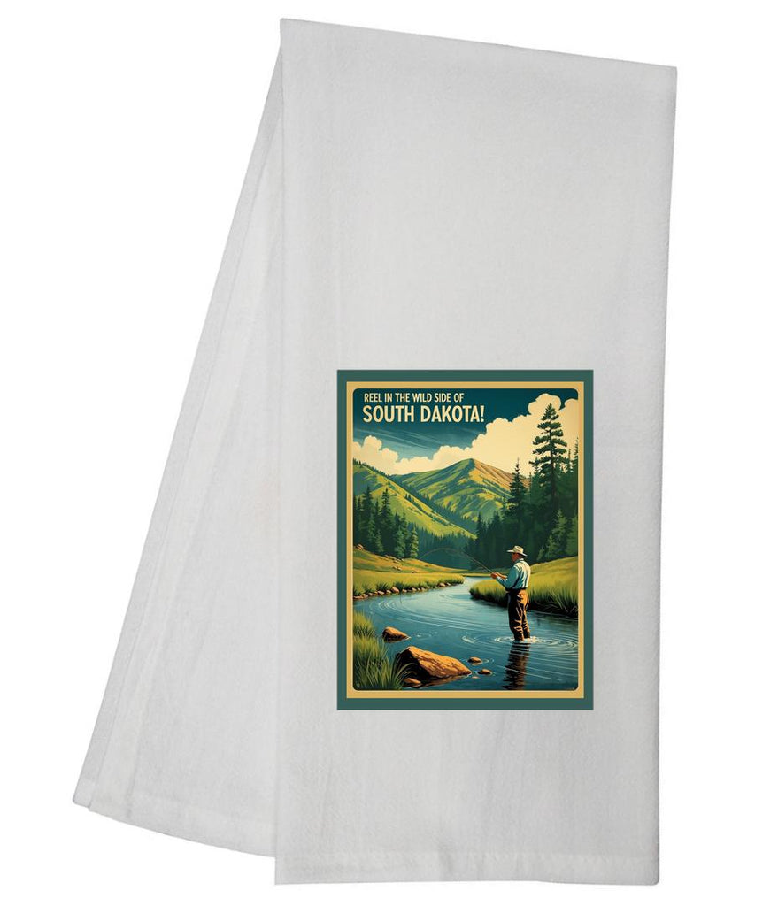 South Dakota Wild Side Tea Towel GGTT1470