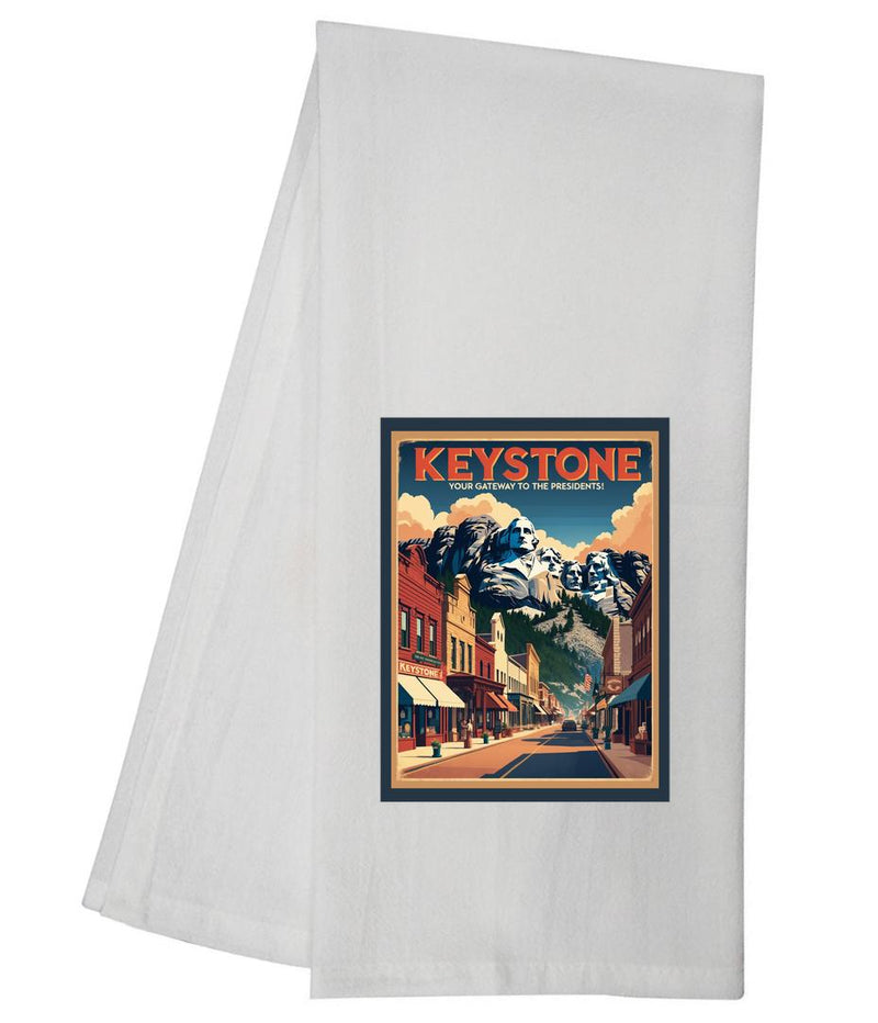South Dakota Keystone Tea Towel GGTT1471