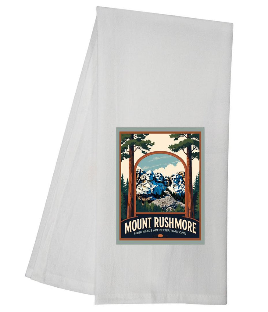South Dakota Mount Rushmore Tea Towel GGTT1474