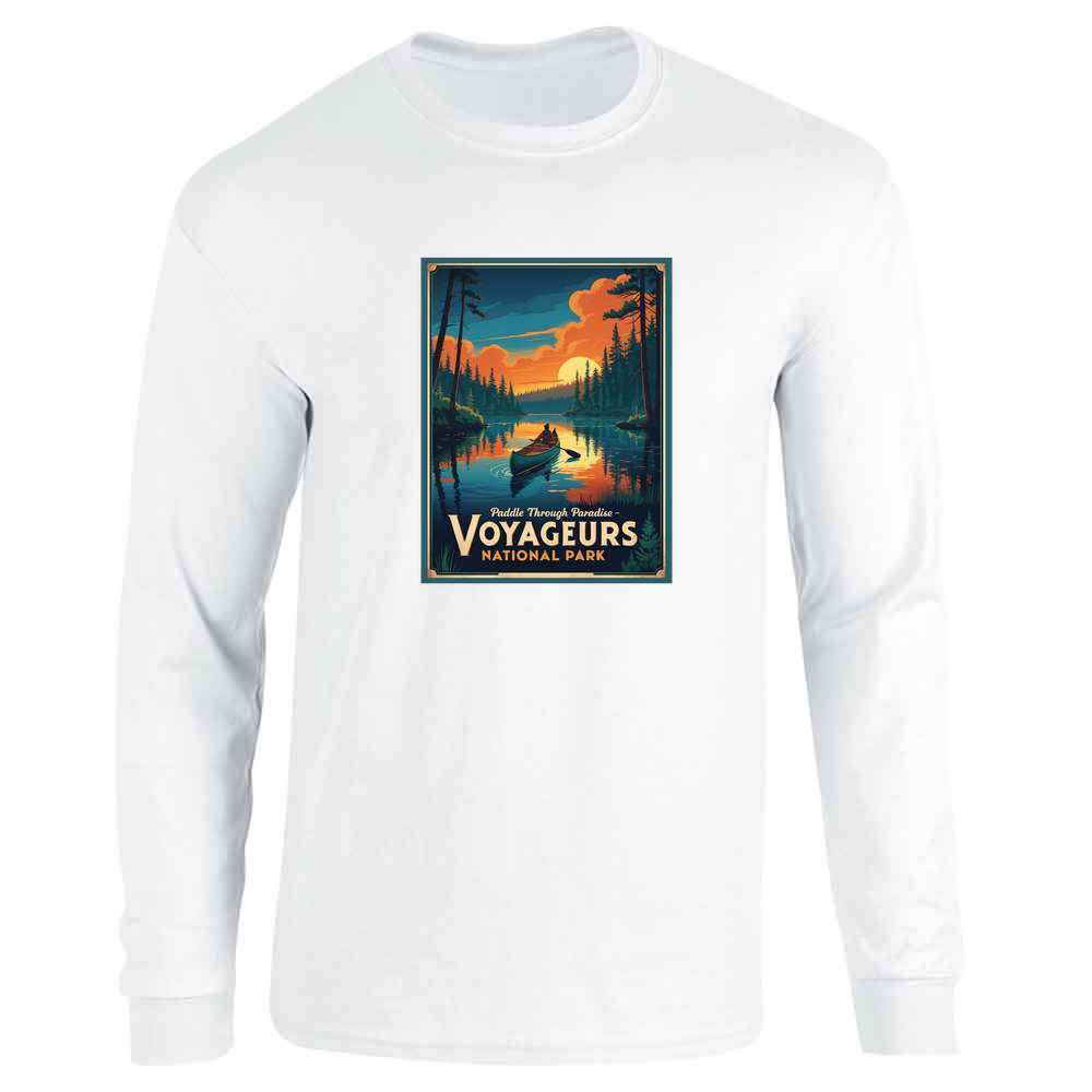Minnesota Voyageurs National Park Paddle Paradise  Long Sleeve