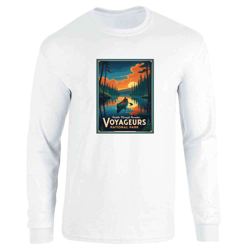 Minnesota Voyageurs National Park Paddle Paradise  Long Sleeve
