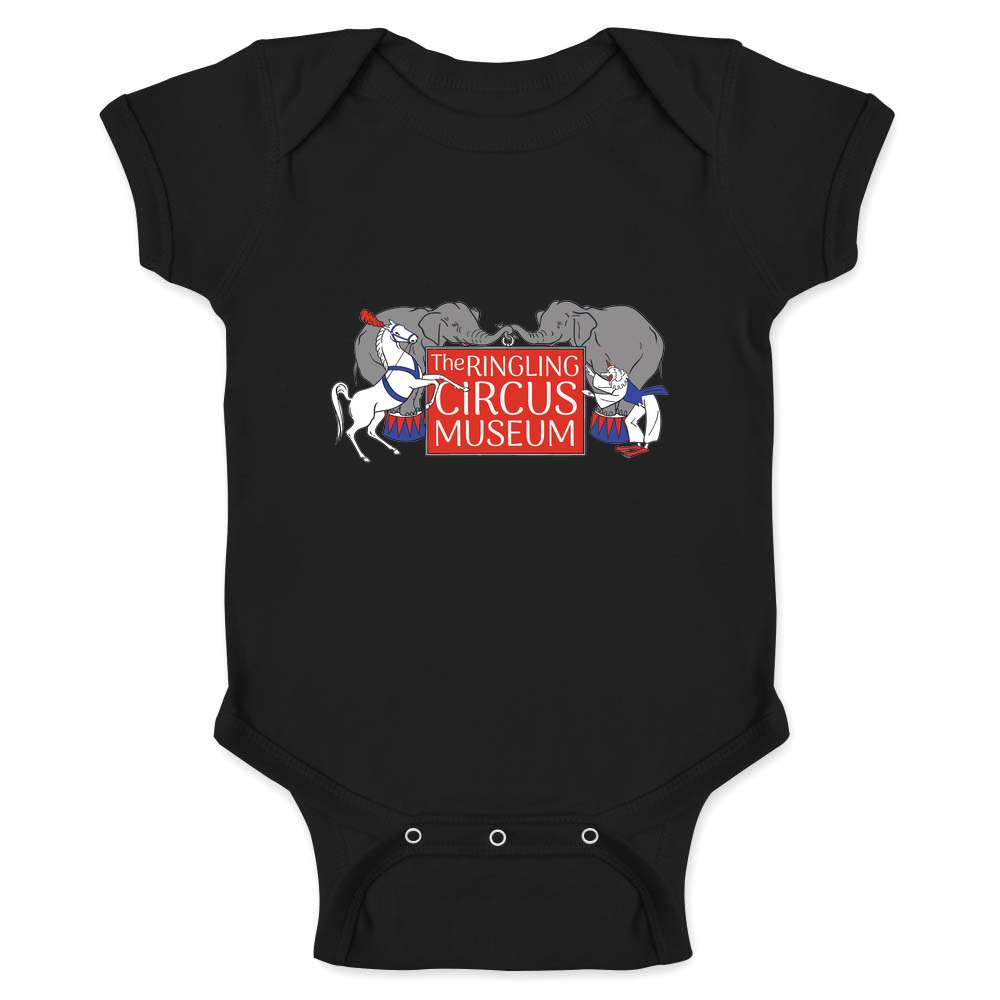 CUSTOM The Ringling Circus Museum Banner Baby Bodysuit