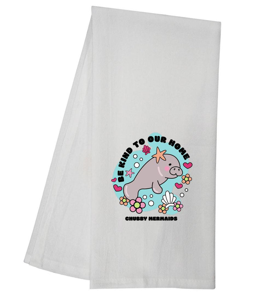 Chubby Mermaids Tea Towel GGTT1487
