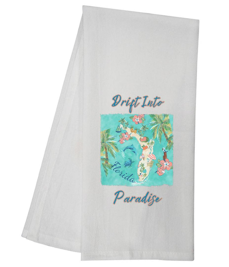 Drift Into Paradise Tea Towel GGTT1491