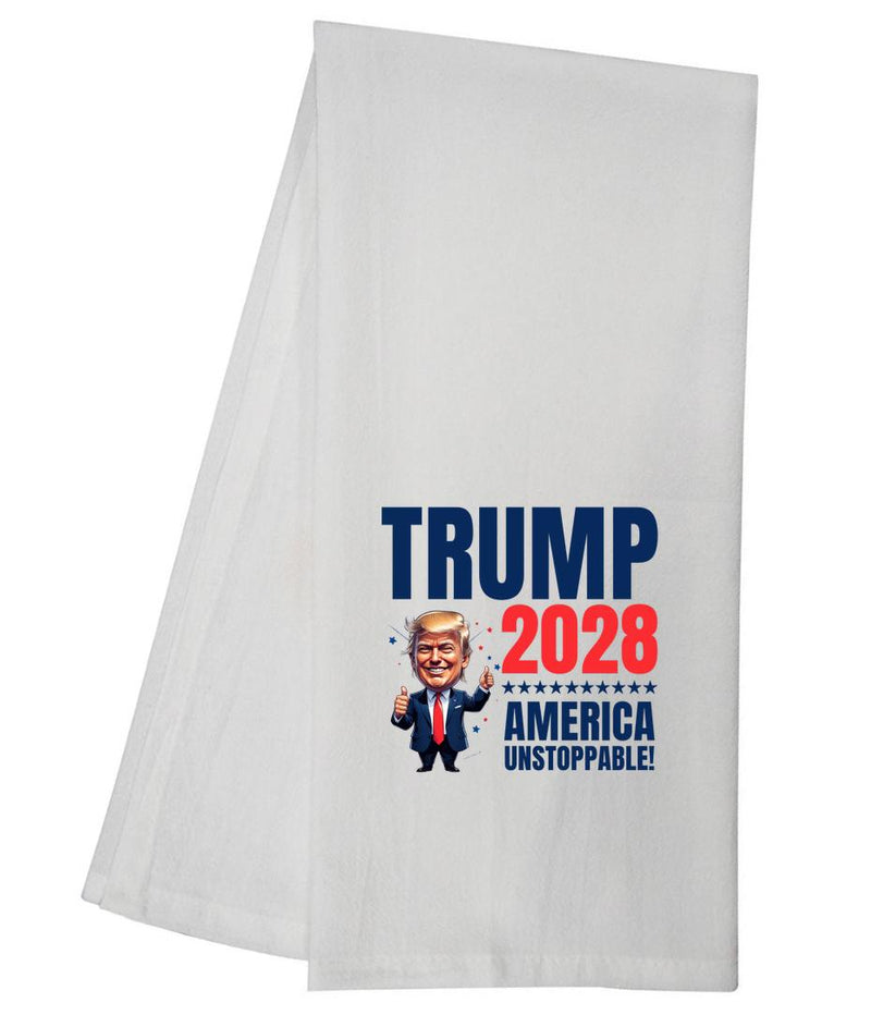 Trump 2028 Unstoppable TOWEL Tea Towel GGTT1532
