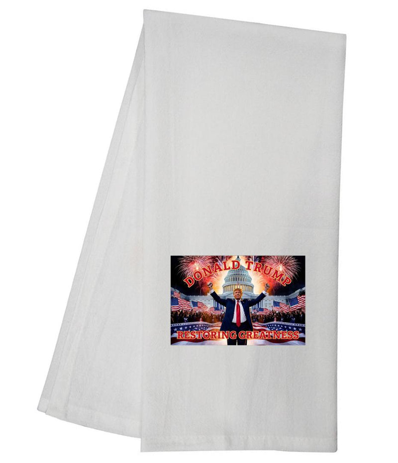 Donald Trump Restoring Greatness TOWEL Tea Towel GGTT1536