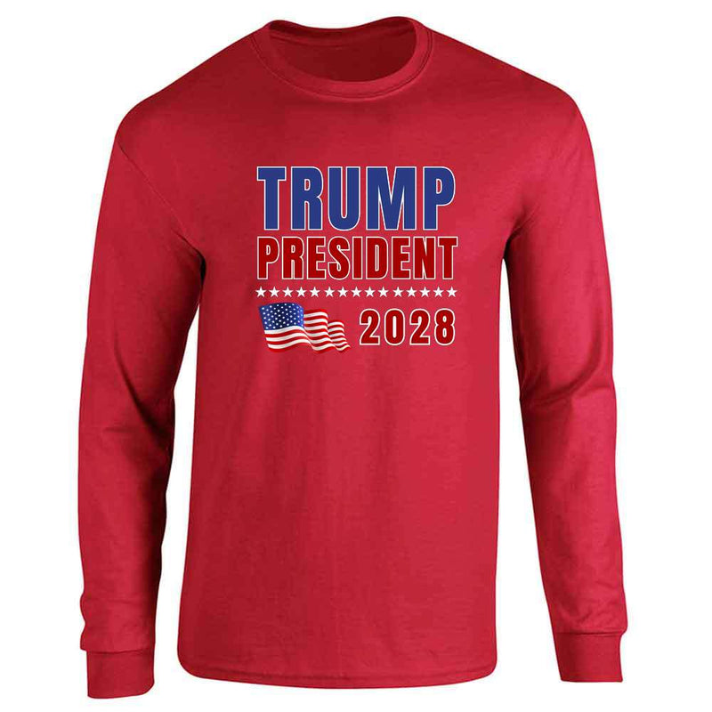 Trump President 2028 Long Sleeve