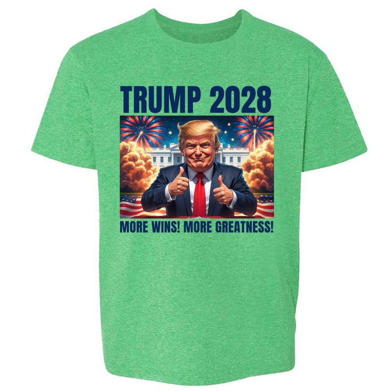 Trump 2028 More Greatness Kids & Youth Tee