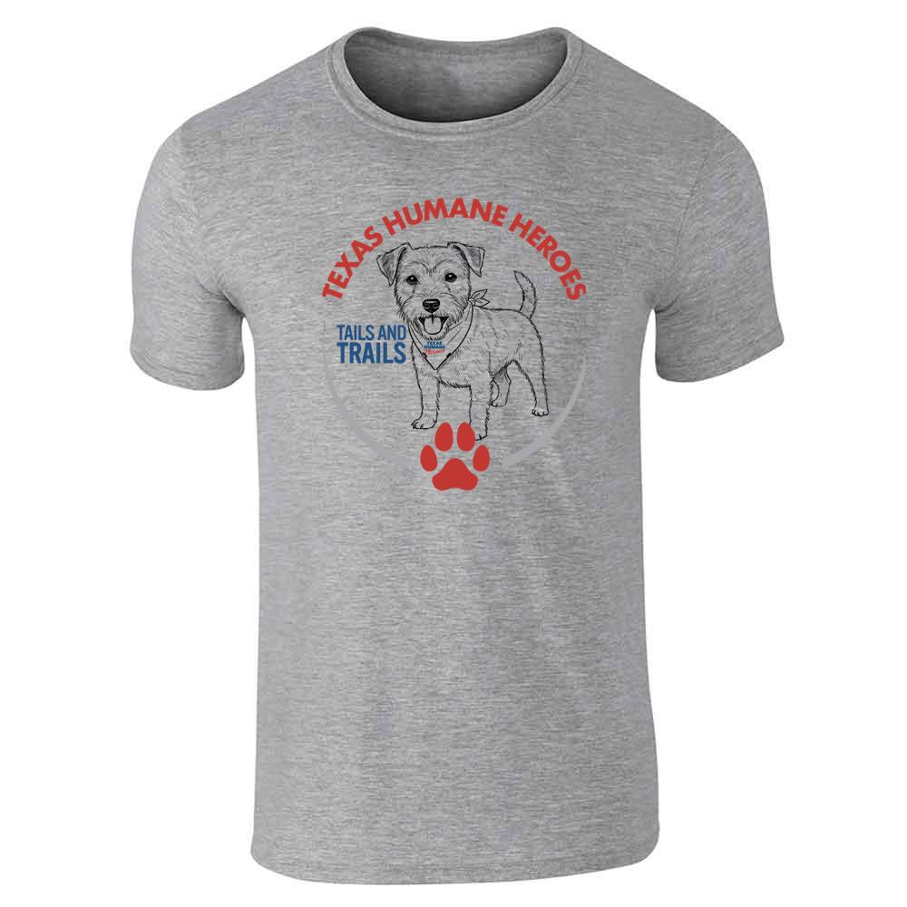 Texas Humane Heroes Tails And Trails FRONT Unisex Tee