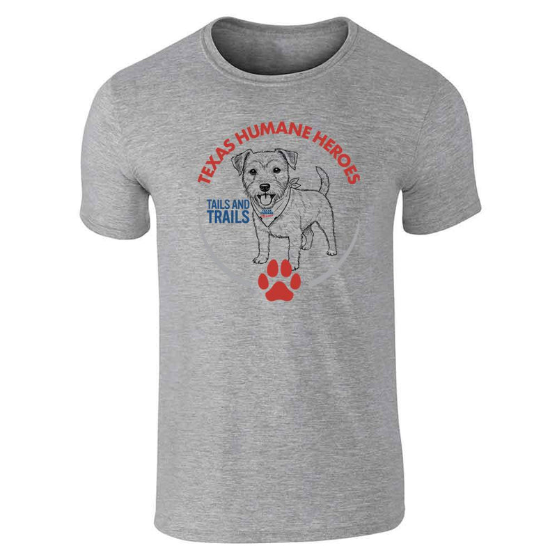 Texas Humane Heroes Tails And Trails FRONT Unisex Tee