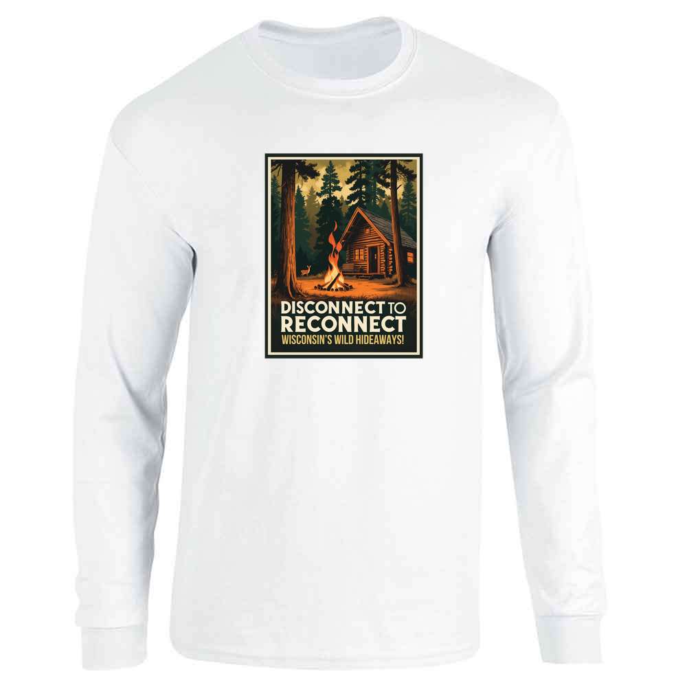 Wisconsin Disconnect To Reconnect Wild Hideaways Long Sleeve