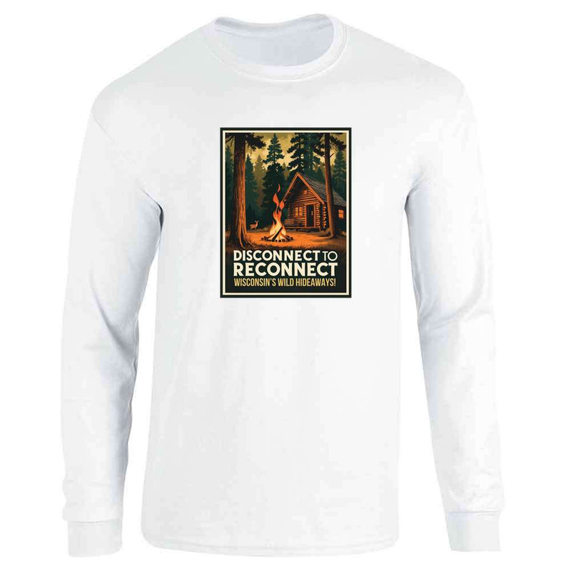 Wisconsin Disconnect To Reconnect Wild Hideaways Long Sleeve
