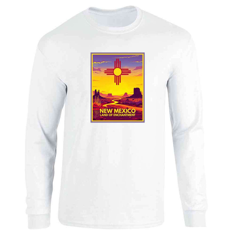 New Mexico Land Of Enchantment Zia Sun Long Sleeve