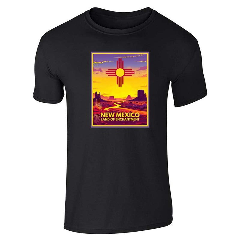 New Mexico Land Of Enchantment Zia Sun Unisex Tee