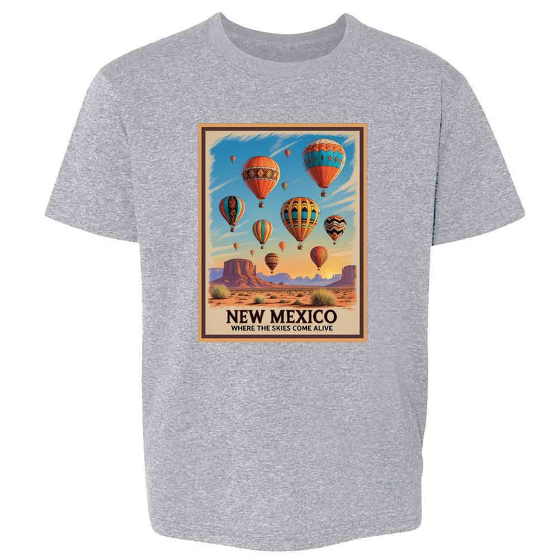 New Mexico Hot Air Balloon Skies Come Alive  Kids & Youth Tee
