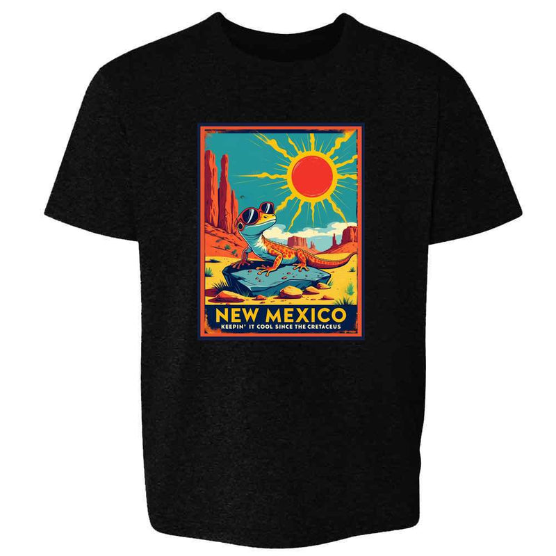 New Mexico Gecko Keepin It Cool  Kids & Youth Tee