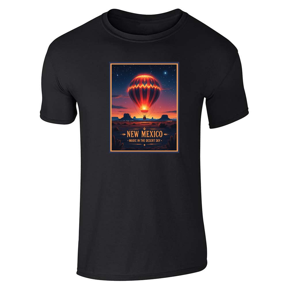 New Mexico Hot Air Balloon Magic In Desert Sky Unisex Tee