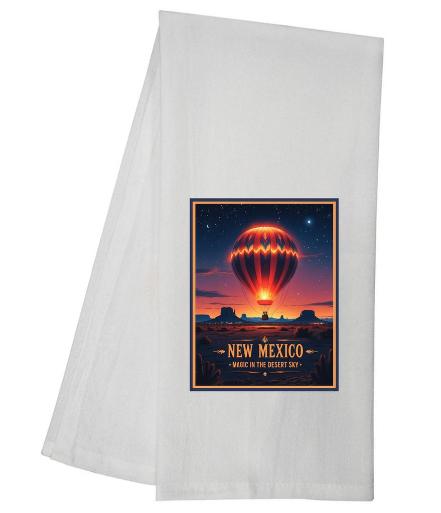 NM Hot Air Balloon Glow Tea Towel GGTT1538