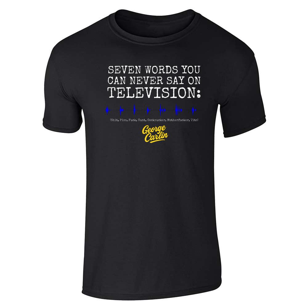 George Carlin Seven Words Unisex Tee