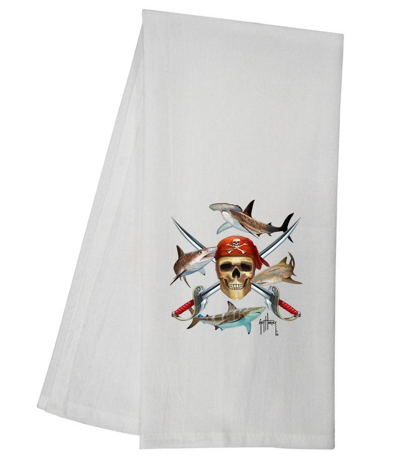 Guy Harvey Pirates Tea Towel GHTT105