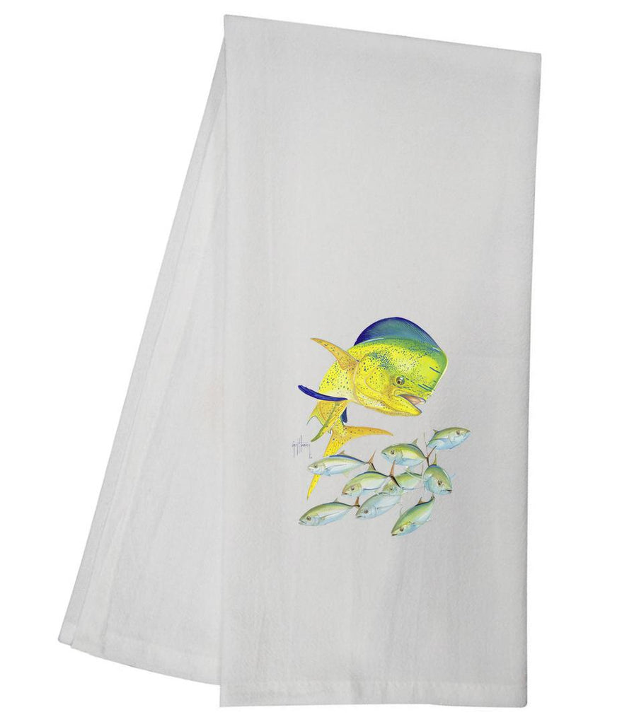 Guy Harvey Mahi Tea Towel GHTT135
