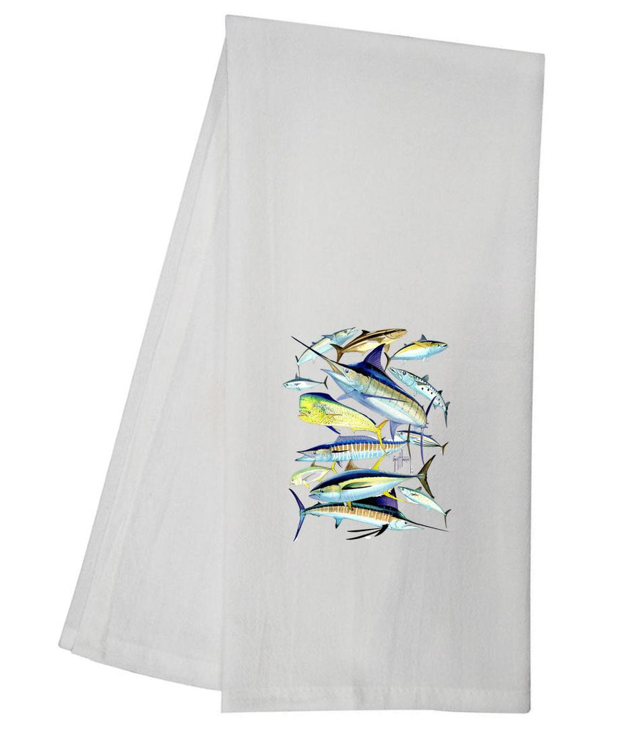 Guy Harvey Collage Tea Towel GHTT136