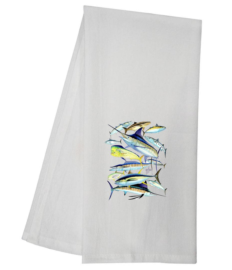 Guy Harvey Collage Tea Towel GHTT136