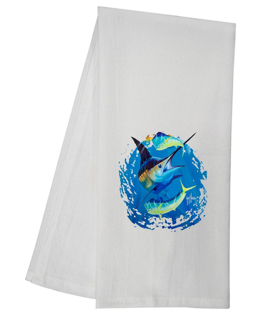 Guy Harvey Mahi Sammy Tea Towel GHTT141