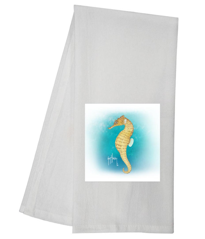 Guy Harvey Seahorse Tea Towel GHTT142
